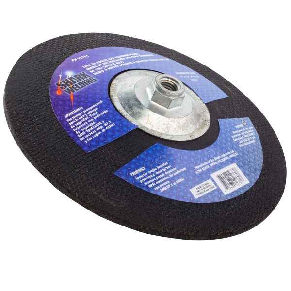 Shark Industries - Type 28 Koolie Hat Grinding Wheel – 9″ x 1/4″ x 5/8-11 - Ridge Toolbox