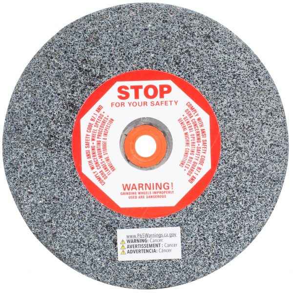 Shark Industries - Bench Seat Grinding Wheel – Size 7″x 1″ Thick x 1″ Arbor – 36 Grit, 60 Grit, 80 Grit – Aluminum Oxide - Ridge Toolbox