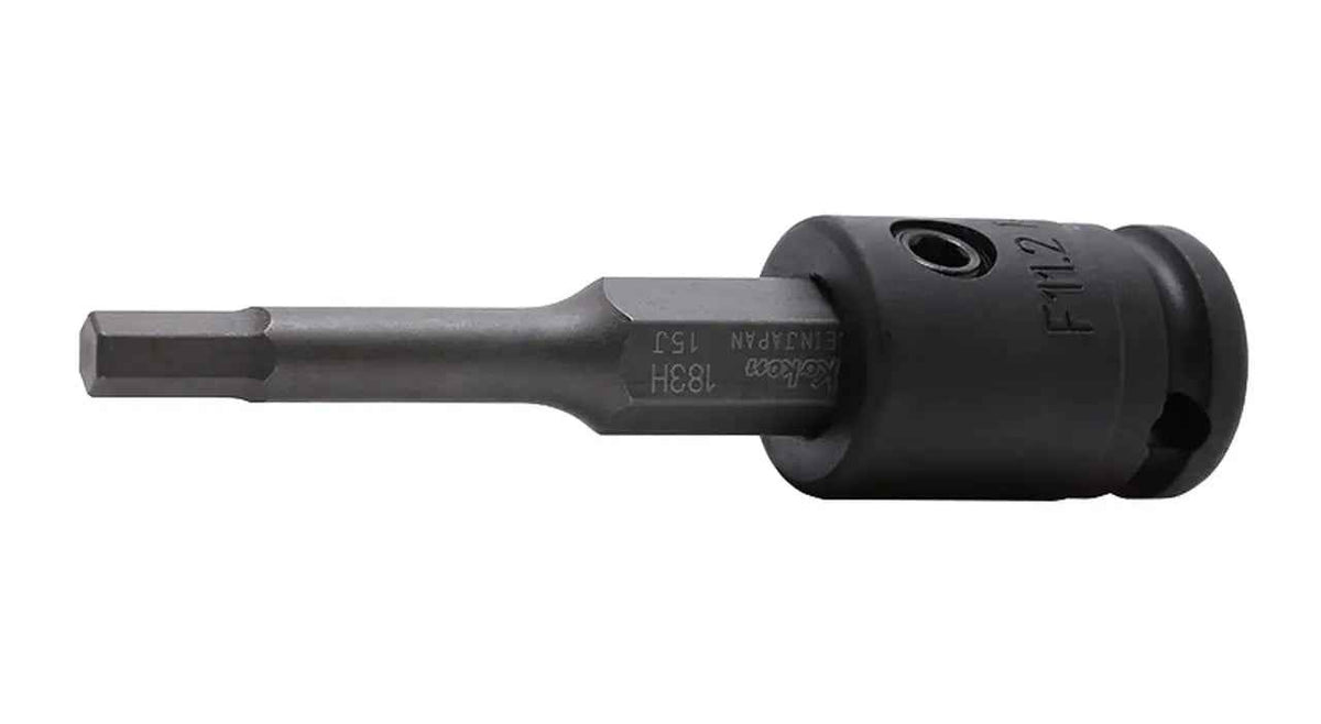 3/8 Sq. Dr. Bit Socket  8mm Hex Length 92mm