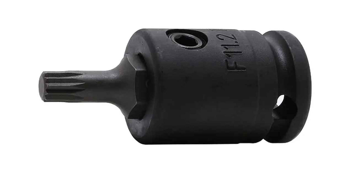 3/8 Sq. Dr. Bit Socket XZN M8 Triple Square Length 52mm