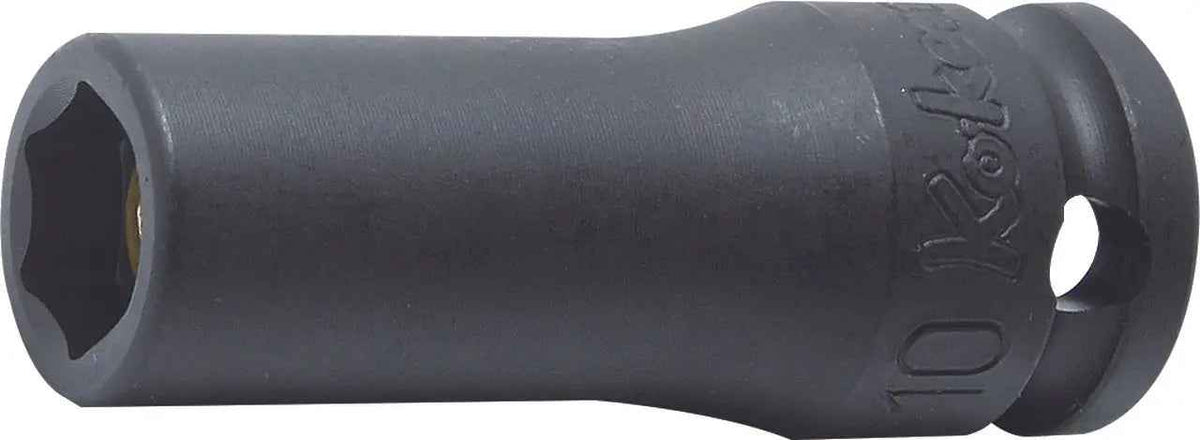 3/8 Sq. Dr. Socket  17mm 6 point Length 50mm Slide Magnet