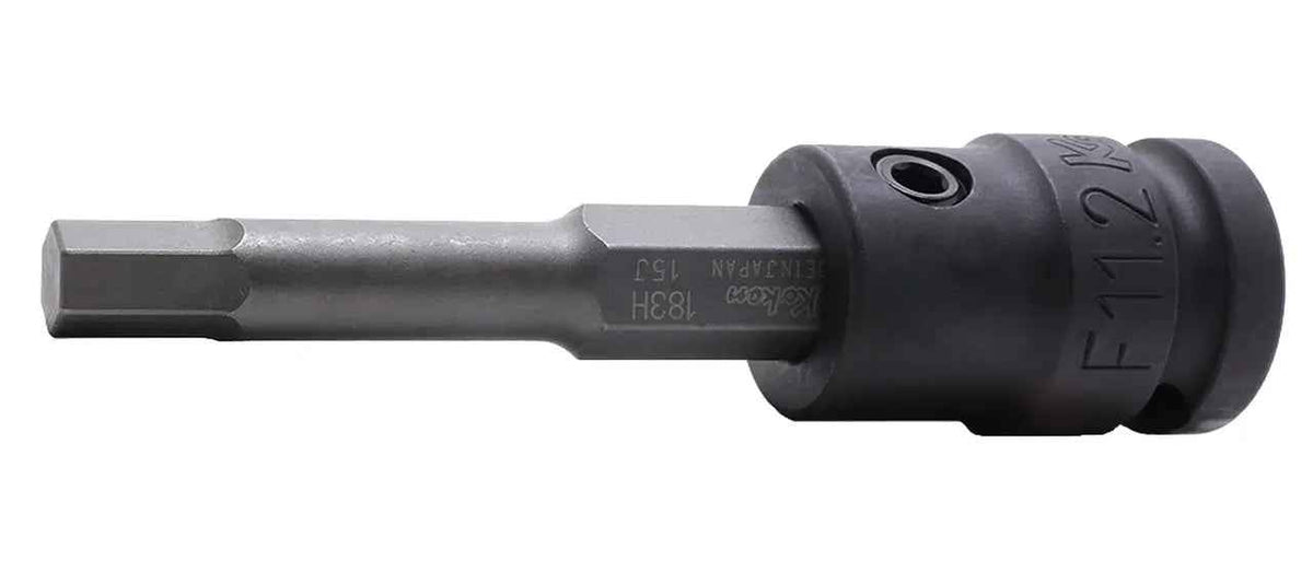 1/2 Sq. Dr. Bit Socket  6mm Hex Length 58mm
