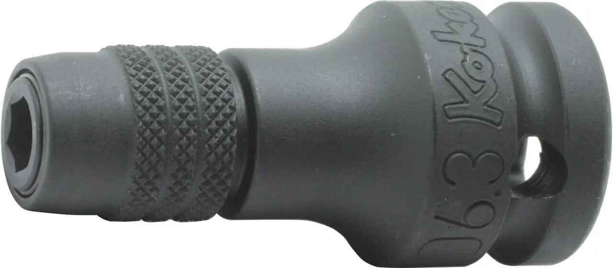 1/2 Sq. Dr. Adaptor  1/4 For 1/4H Bit Length 55mm Locking Quick release