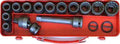 1/2 Sq. Dr. 18 Piece Impact 12-Point Socket Set  10-27mm