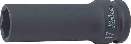 1/2 Sq. Dr. 6 Point Thin Wall Impact Deep Socket in 1"