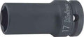 1/2 Sq. Dr. Socket  27mm 6 point Length 65mm Thin walled