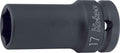 1/2 Sq. Dr. Socket  15mm 6 point Length 60mm Thin walled