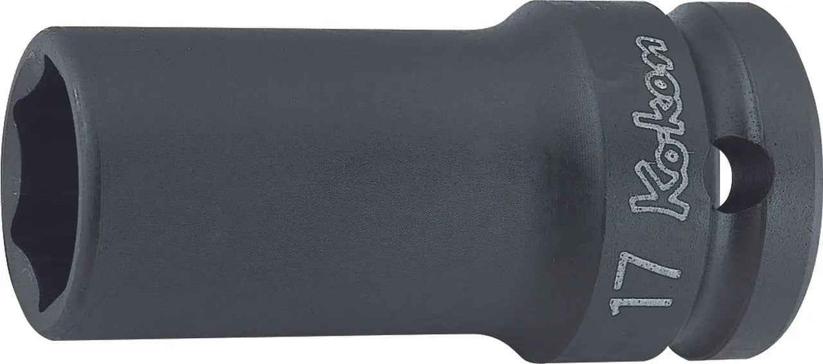 1/2 Sq. Dr. Socket  10mm 6 point Length 60mm Thin walled
