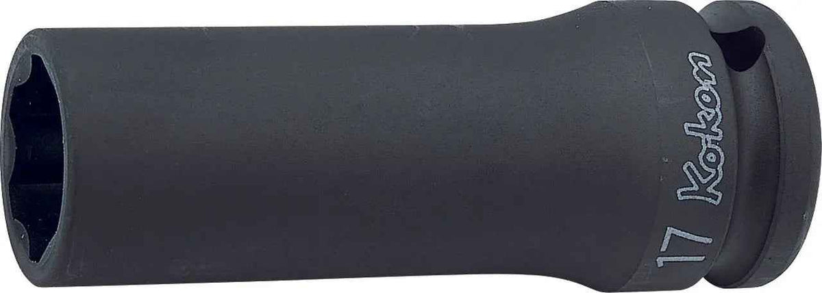 1/2 Sq. Dr. Socket  17mm Surface Drive Length 80mm