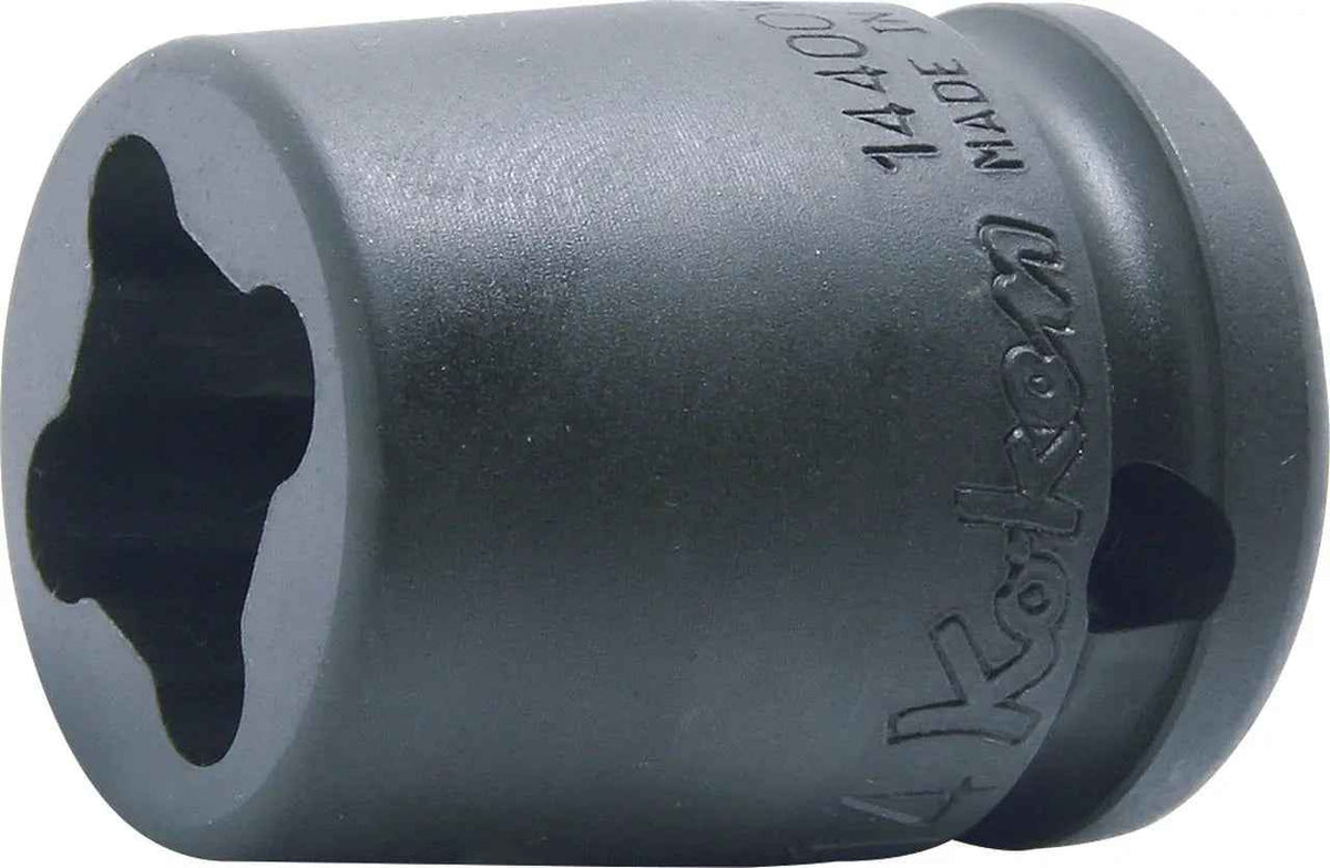 1/2 Sq. Dr. Socket  10mm 4 point Length 38mm