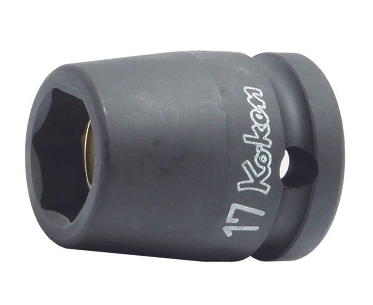 1/2 Sq. Dr. Socket  21mm 6 point Length 38mm Magnet