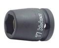 1/2 Sq. Dr. Socket  18mm 6 point Length 38mm Magnet