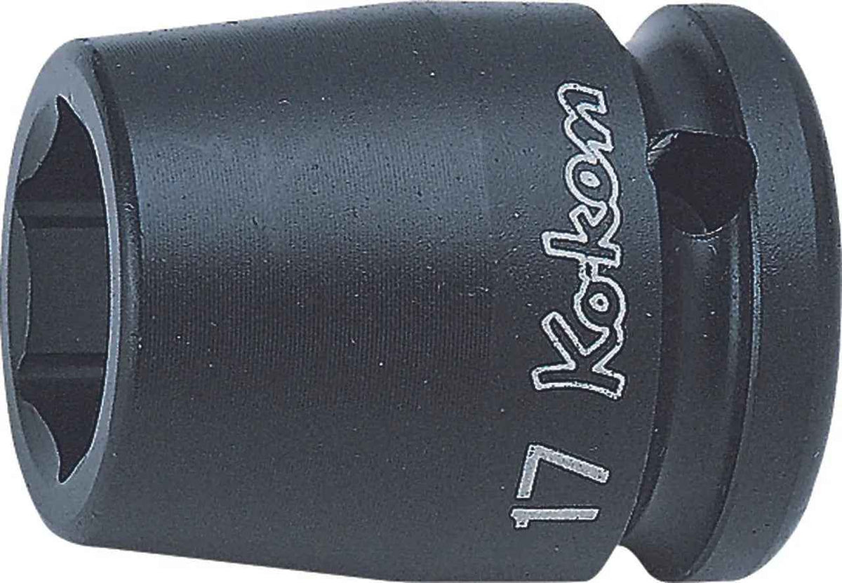 1/2 Sq. Dr. Socket  1/4 6 point Length 38mm