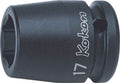 1/2 Sq. Dr. Socket  11/16 6 point Length 38mm