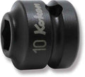 1/2 Sq. Dr. Socket  10mm 6 point Length 23mm Thin walled