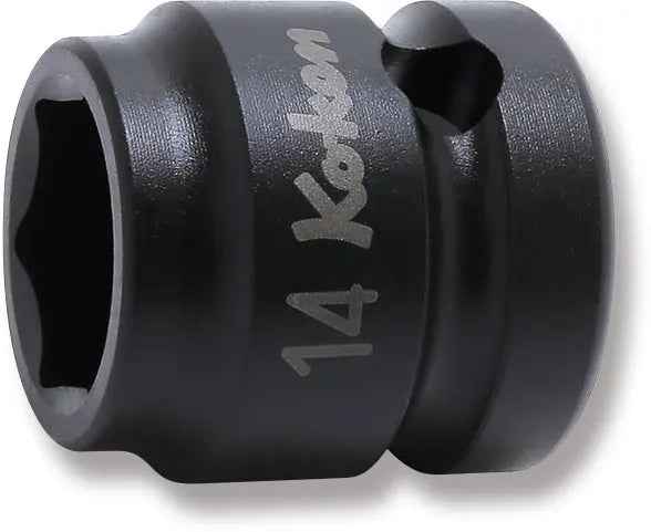1/2 Sq. Dr. Socket  14mm 6 point Length 25mm Thin walled