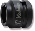 1/2 Sq. Dr. Socket  17mm 6 point Length 26mm Thin walled
