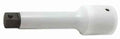 1/2 Sq. Dr. Extension Bar with Plastic Protector    Length 250mm Pin type Turnable POM cover