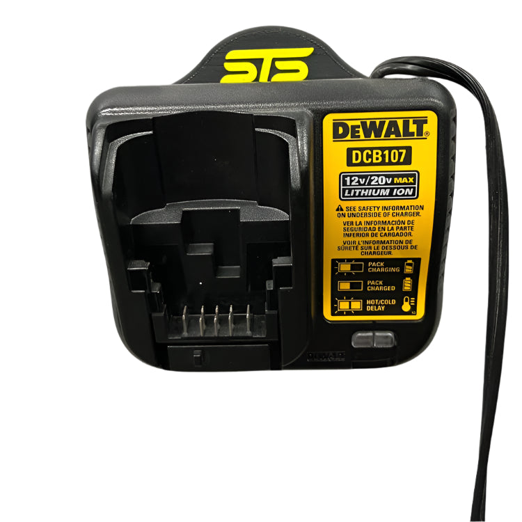 STS Auto Design DWDC107 Dewalt 12V/20V CB107 Magnetic Charger Holder - Ridge Toolbox