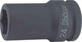 3/4 Sq. Dr. Socket  18mm 6 point Length 75mm Thin walled