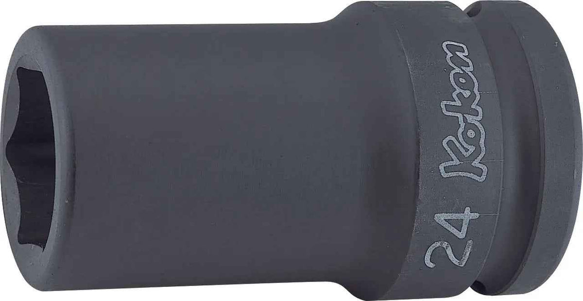 3/4 Sq. Dr. Socket  30mm 6 point Length 75mm Thin walled