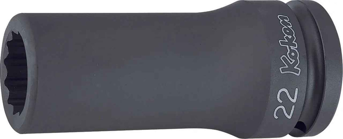 3/4 Sq. Dr. Socket  24mm 12 point Length 100mm