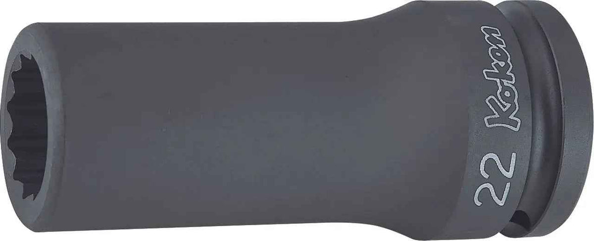 3/4 Sq. Dr. Socket  23mm 12 point Length 100mm