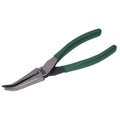 SK Tools USA - 6" Bent Chain Nose Chain Pliers - Ridge Toolbox