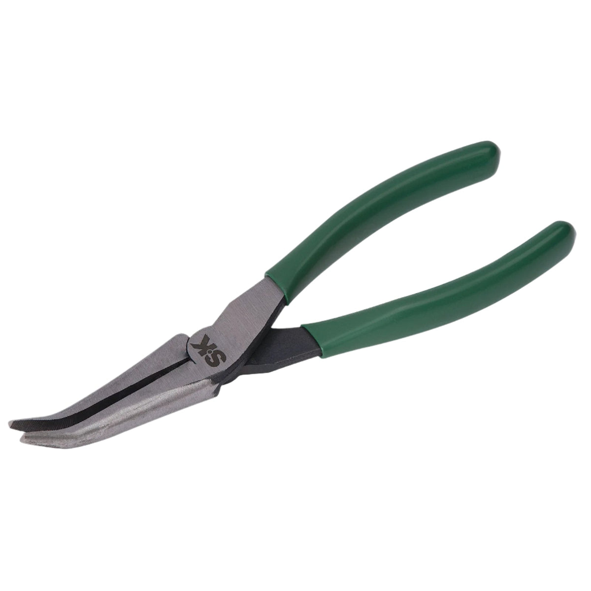 SK Tools USA - 6" Bent Chain Nose Chain Pliers - Ridge Toolbox