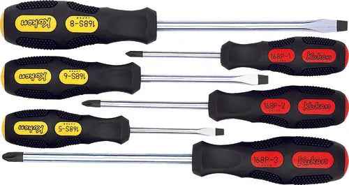 Ko-ken Screwdriver 1 PH1-2-3/SL5-6-8 6 pieces - professional screwdrivers