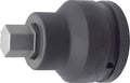 1.1/2 Sq. Dr. Bit Socket  19mm Hex Length 115mm