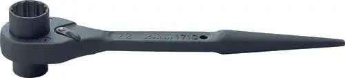 Spud Ratchet  13 x 17mm 12 point Length 250mm