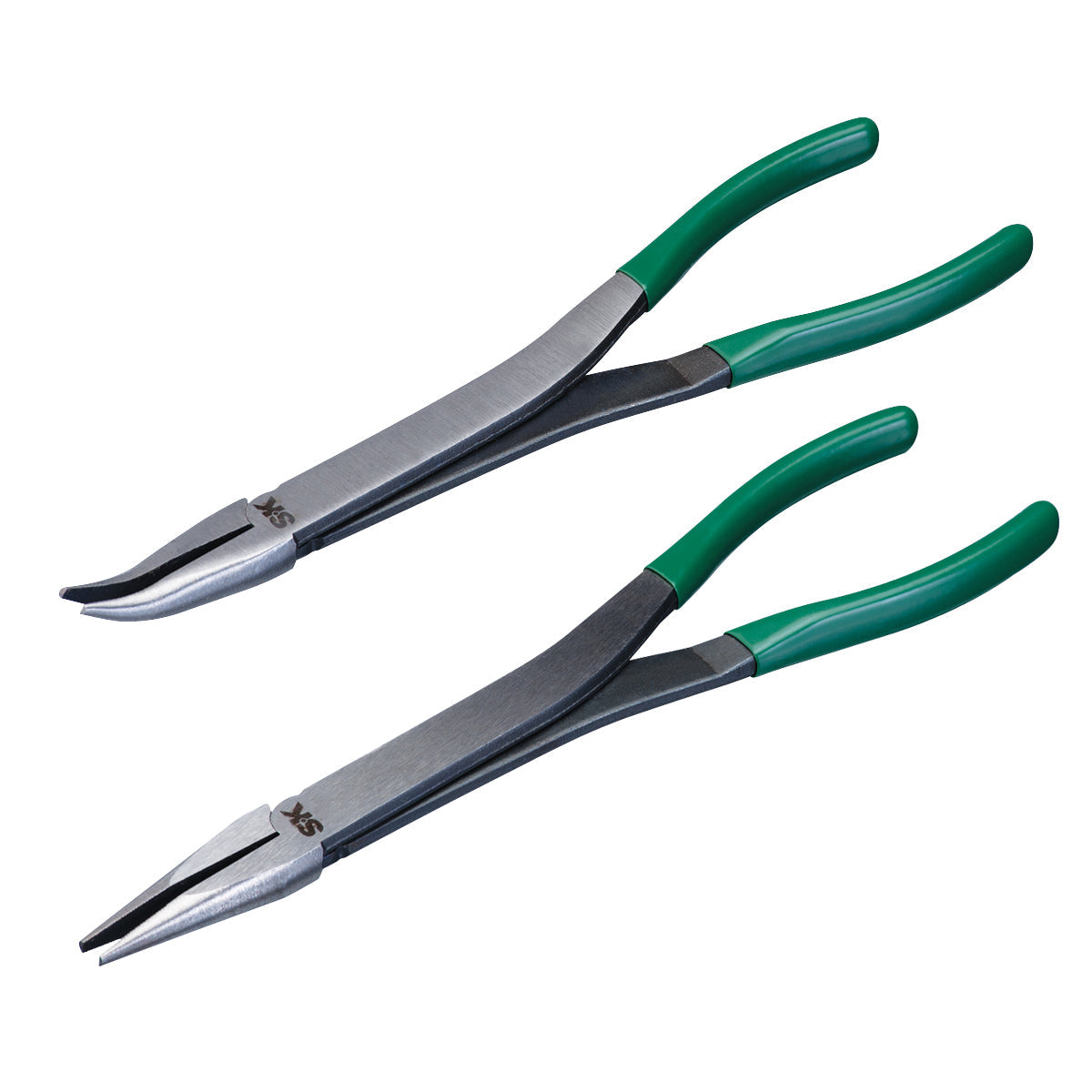 SK Tools USA - 2 Piece Extra Long Needle Nose Kit - Ridge Toolbox