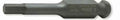 7/16 Hex Dr. Bit  7mm Hex Length 75mm