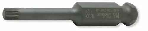 7/16 Hex Dr. Bit XZN M4 Triple Square Length 75mm