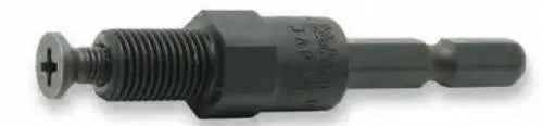 1/4 Hex Dr. Drill Chuck Adaptor  3/8 x 24UNF  Length 64mm