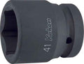 Ko-ken 1 Sq. Dr. Socket 17mm 6 point Length 57mm Thin walled - professional sockets