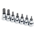 SK Tools USA - 7 Piece 3/8" Drive Fractional Hex Bit Socket Set - Ridge Toolbox