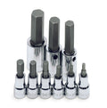 SK Tools USA - 9 Piece 3/8" and 1/2" Drive Metric Hex Bit Socket Set - Ridge Toolbox