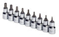 SK Tools USA - 9 Piece 3/8" Drive Fractional Tamper-Proof Hex Bit Socket Set - Ridge Toolbox