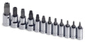 SK Tools USA - 12 Piece 1/4" and 3/8" Drive Tamper-Proof TORX Bit Socket Set - Ridge Toolbox