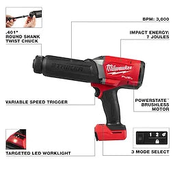 Milwaukee 3771-20 M18 FUEL™ STRIKER™ Hammer Chisel (Tool Only)