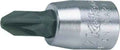 1/4 Sq. Dr. Bit Socket  PZ1  Length 28mm