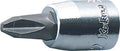 1/4 Sq. Dr. Bit Socket  PH2  Length 28mm