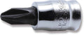 1/4 Sq. Dr. Bit Socket  PH2  Length 28mm Z-series