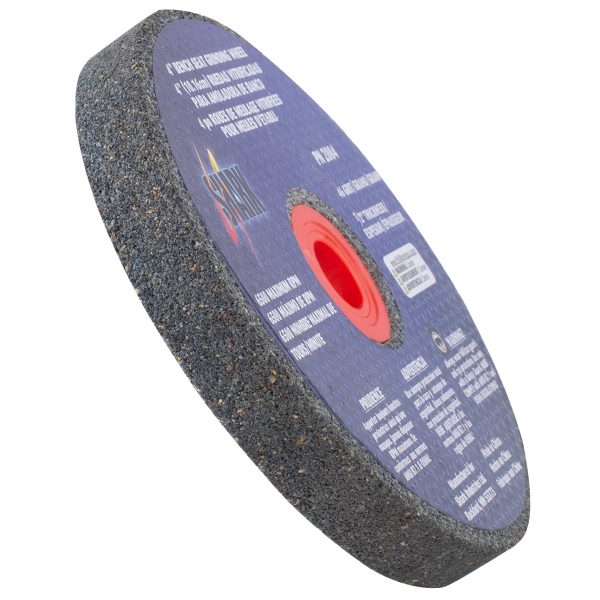 Shark Industries - Bench Seat Grinding Wheel Type 1 . Size 4″ x 1/2″ – 46 Grit. Made of Aluminum Oxide - Ridge Toolbox