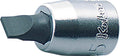 1/4 Sq. Dr. Bit Socket Slotted 0.8X4  Length 25mm