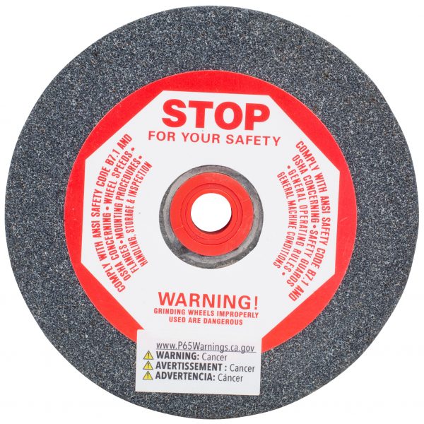 Shark Industries - Bench Seat Grinding Wheel Type 1 . Size 5″ x 3/4″- 46 Grit. Made of Aluminum Oxide - Ridge Toolbox