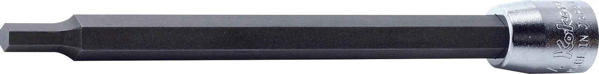 1/4 Sq. Dr. Bit Socket  10mm Hex Length 100mm
