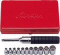 1/4 Sq. Dr. 10 Piece SAE 6-Point Socket Set  3/16-1/2